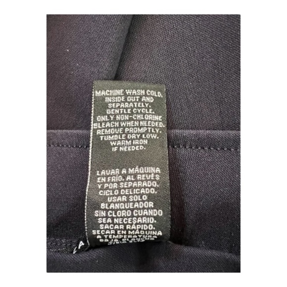 💙✨ NWT ZAC & RACHEL Navy Slim Ankle Stretch High Rise Pull-On Pants | Sz 12 - Picture 7 of 7